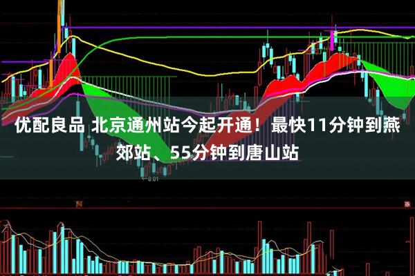 优配良品 北京通州站今起开通！最快11分钟到燕郊站、55分钟到唐山站